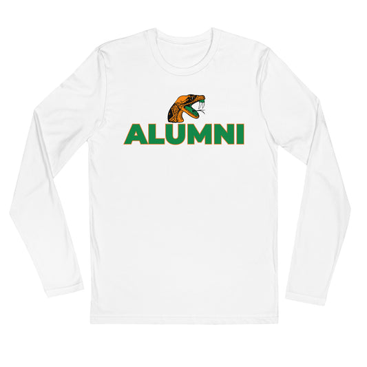 FAMU Alumni Long Sleeve Fitted Crew