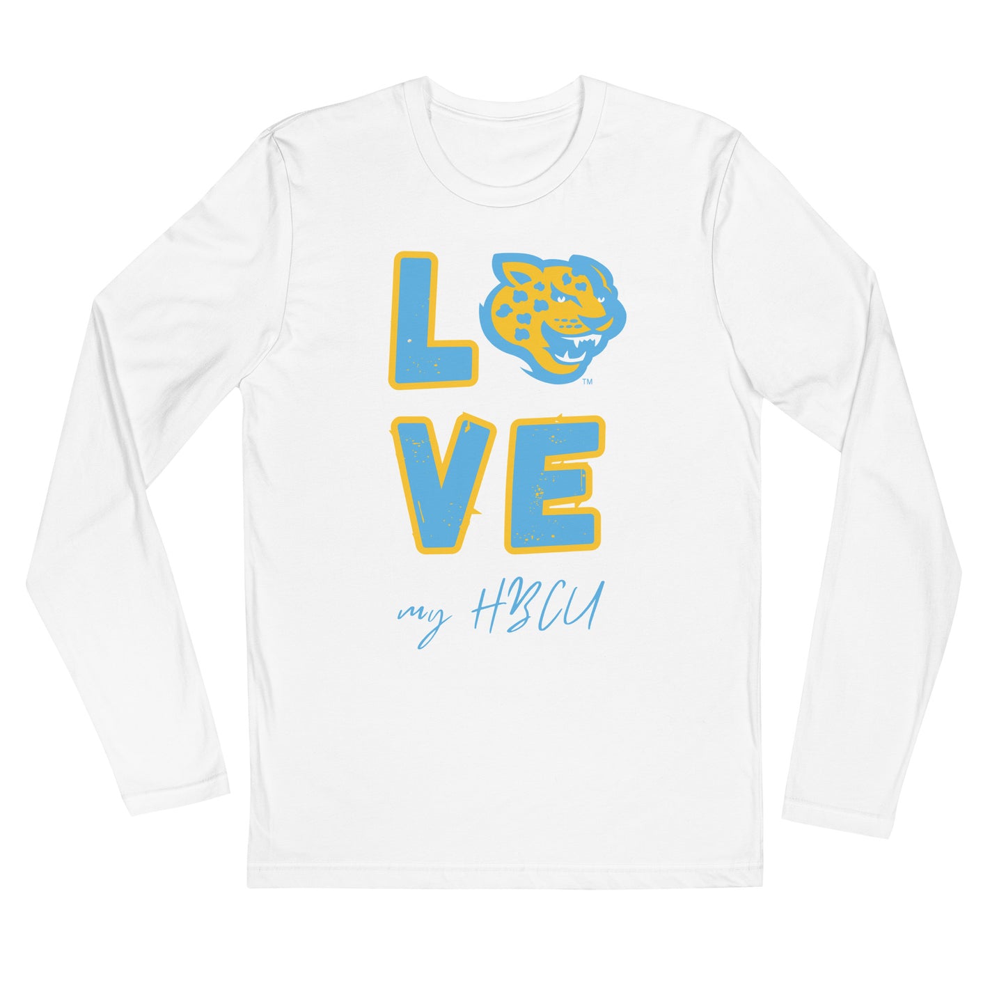 Southern Love my HBCU Long Sleeve Fitted Crew