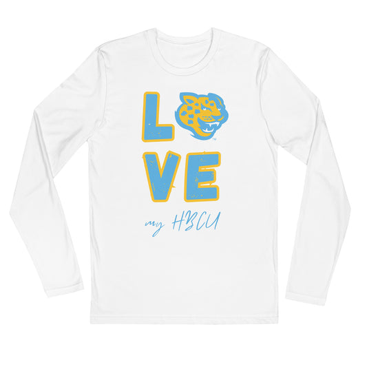 Southern Love my HBCU Long Sleeve Fitted Crew