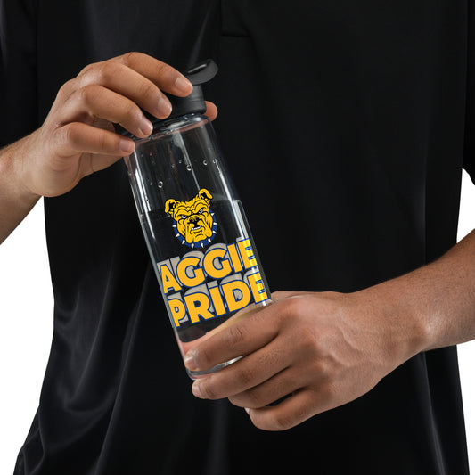 Aggie Pride w/ Aggie Dog Sports water bottle