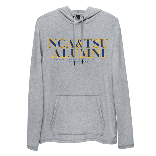 NCA&TSU Alumni Unisex Lightweight Hoodie