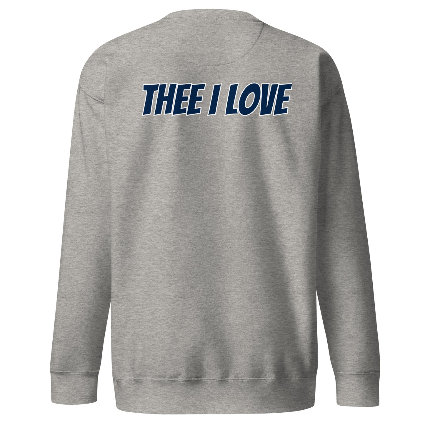 Jackson State Alumni Thee I Love Unisex Premium Sweatshirt