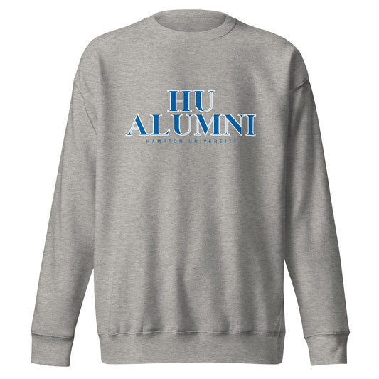 Hampton University HU Alumni Unisex Premium Sweatshirt