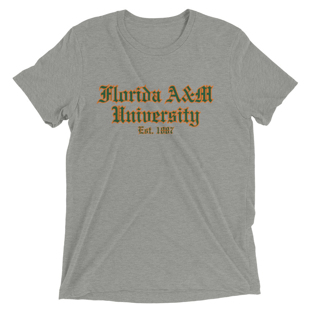 Florida A&M Tri Blend Short sleeve t-shirt