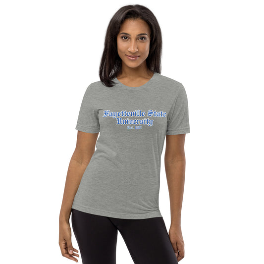 Fayetteville State Tri-blend Short sleeve t-shirt