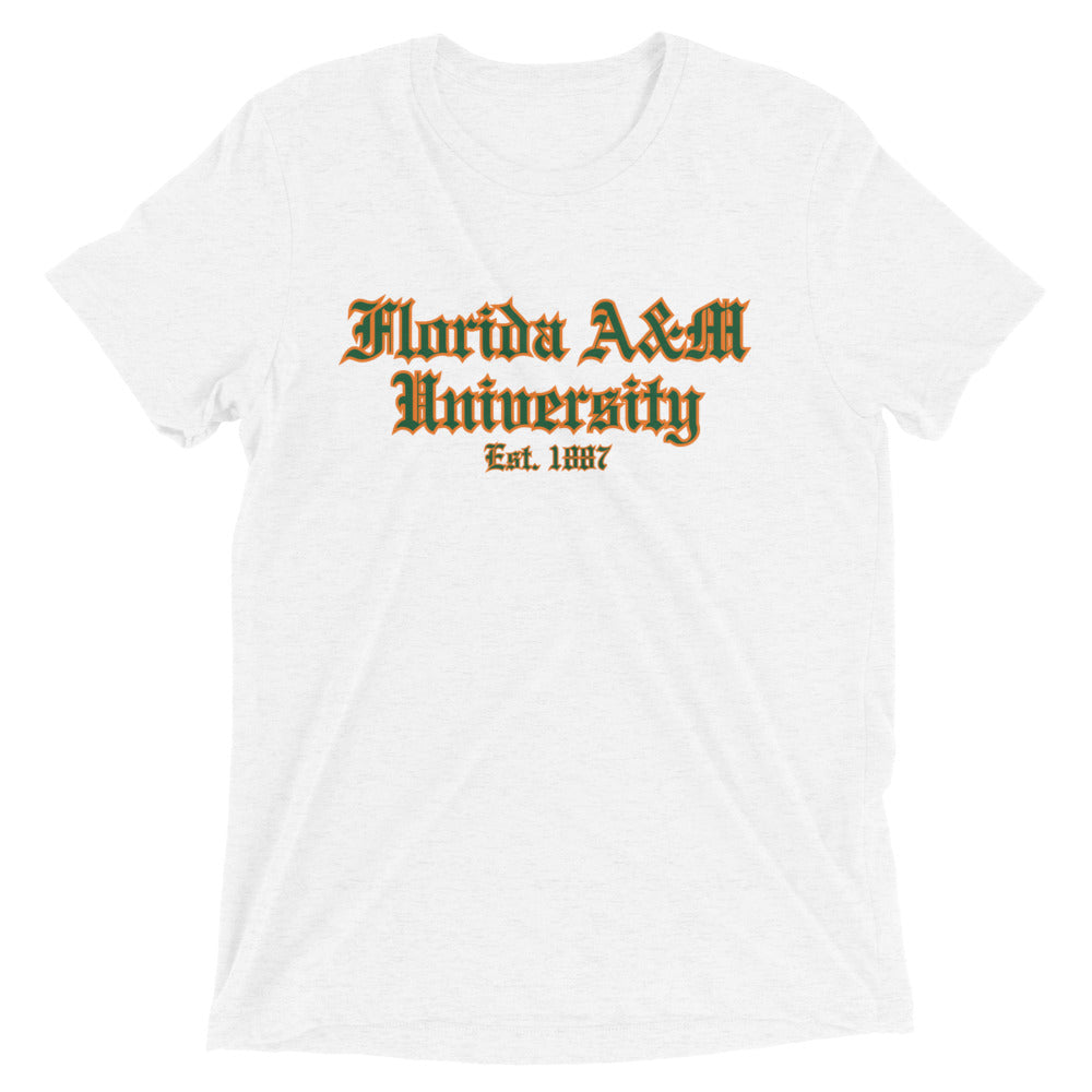 Florida A&M Tri Blend Short sleeve t-shirt