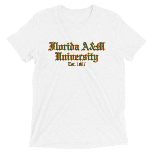 Florida A&M Tri Blend Short sleeve t-shirt