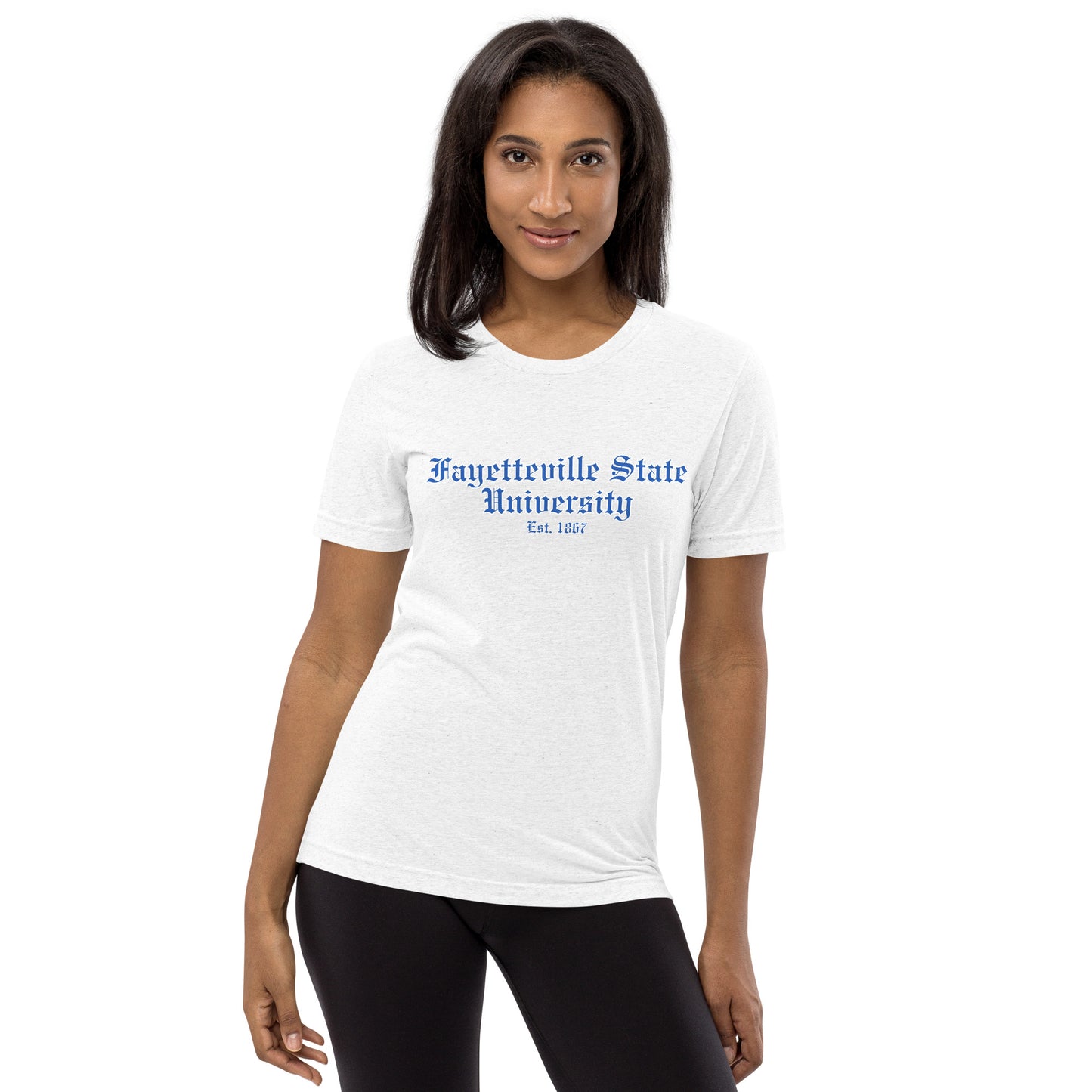 Fayetteville State Tri-blend Short sleeve t-shirt