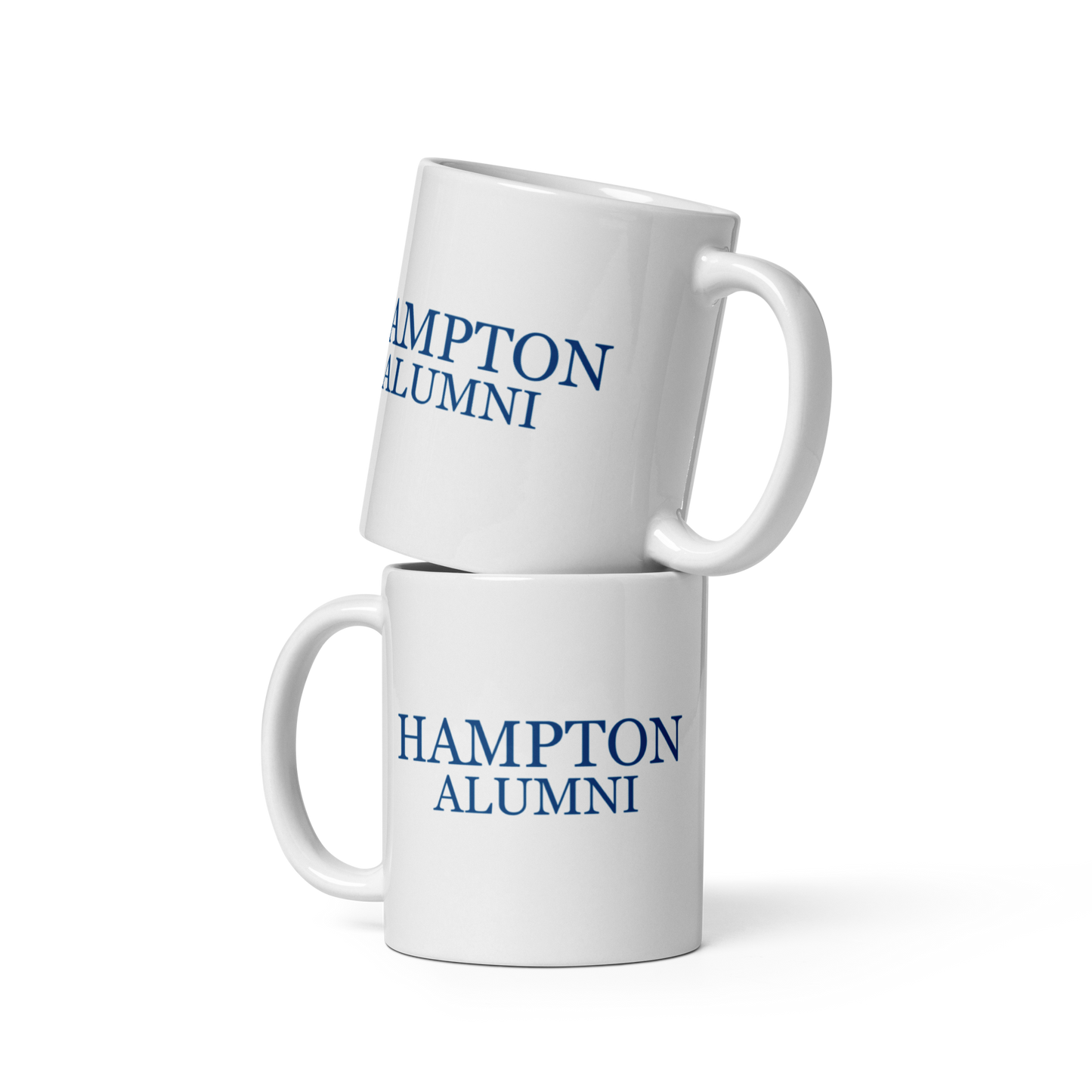 Hampton Alumni White glossy mug