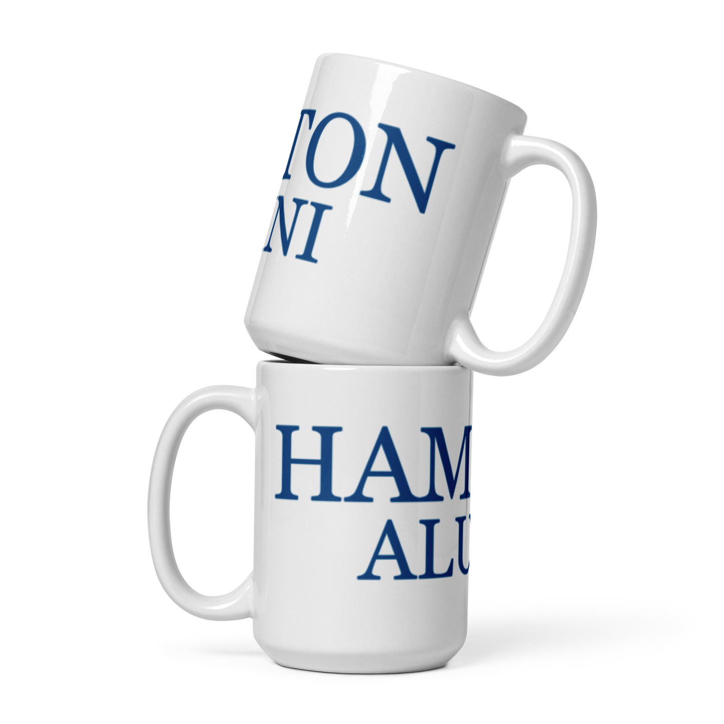 Hampton Alumni White glossy mug