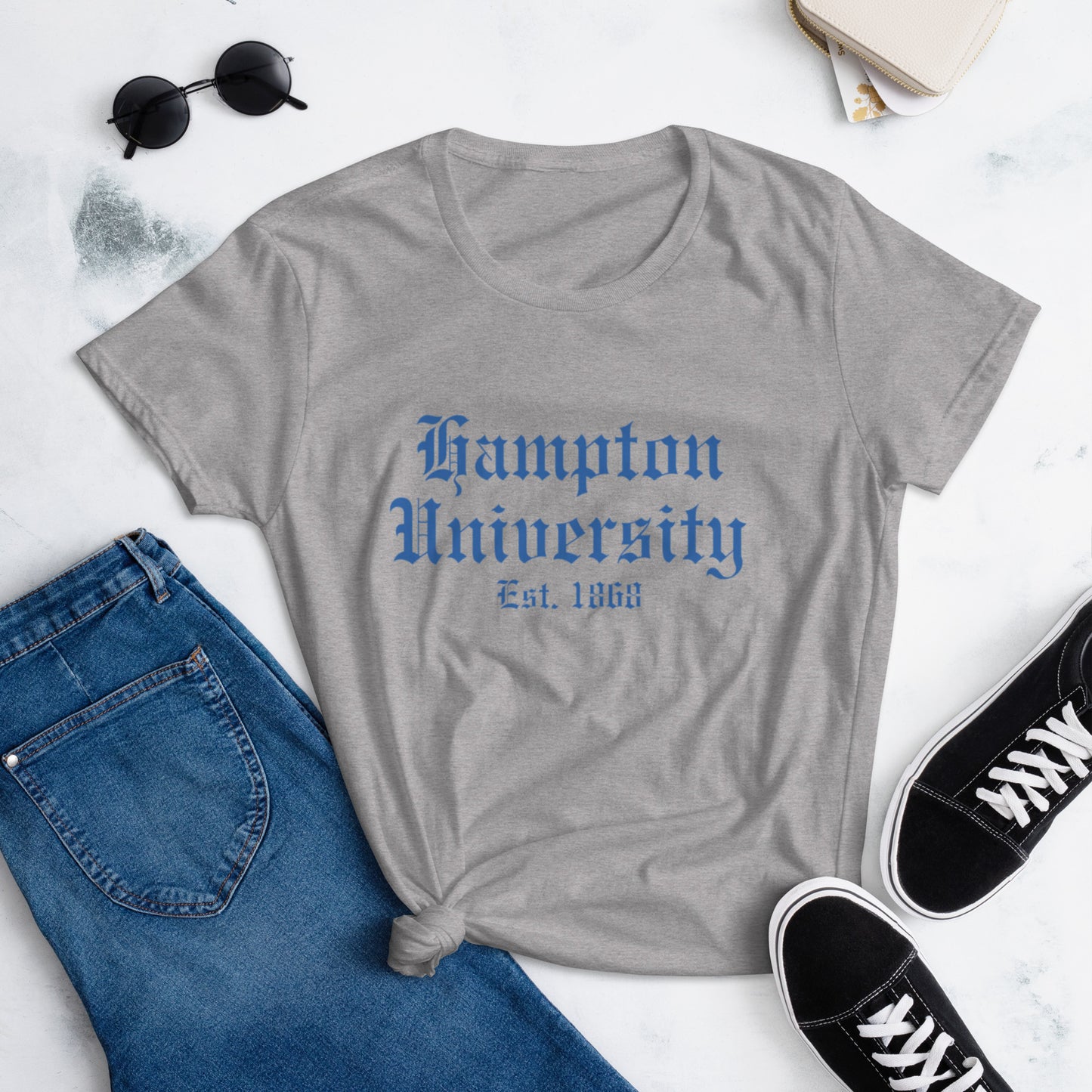 Hampton University OE Women's short sleeve t-shirt